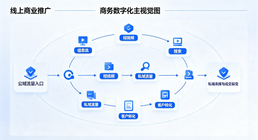 赤壁市线上商业推广怎么做？全域流量闭环搭建与低成本转化实战指南