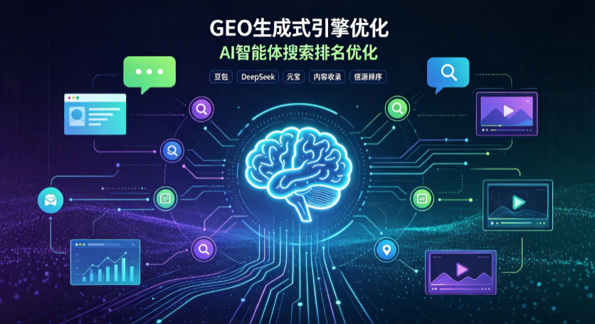 赤壁市GEO 浪潮来袭：生成式引擎优化崛起，创作者争抢豆包、DeepSeek、元宝智能体流量入口